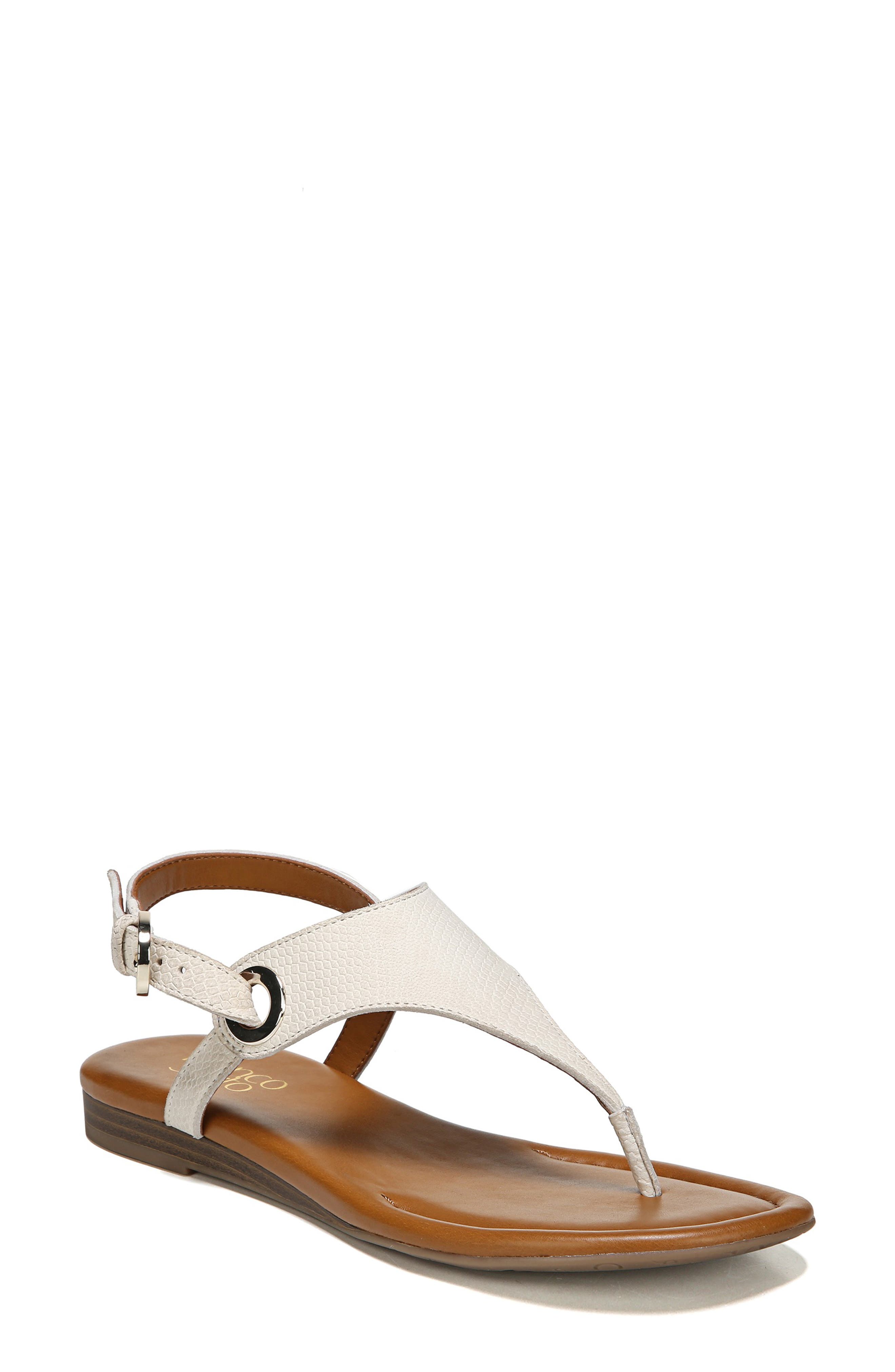 'Grip' Sandal, Main, color, VANILLA LEATHER