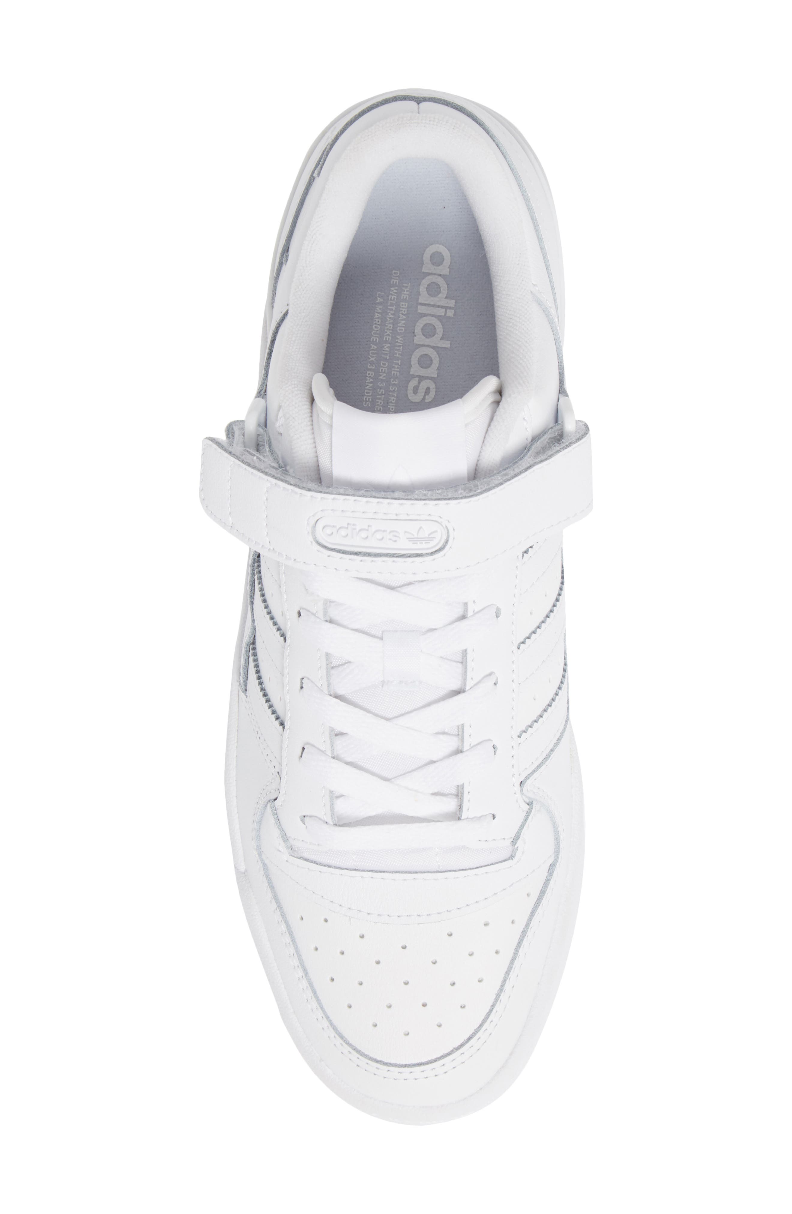 Forum Low Sneaker, Alternate, color, WHITE