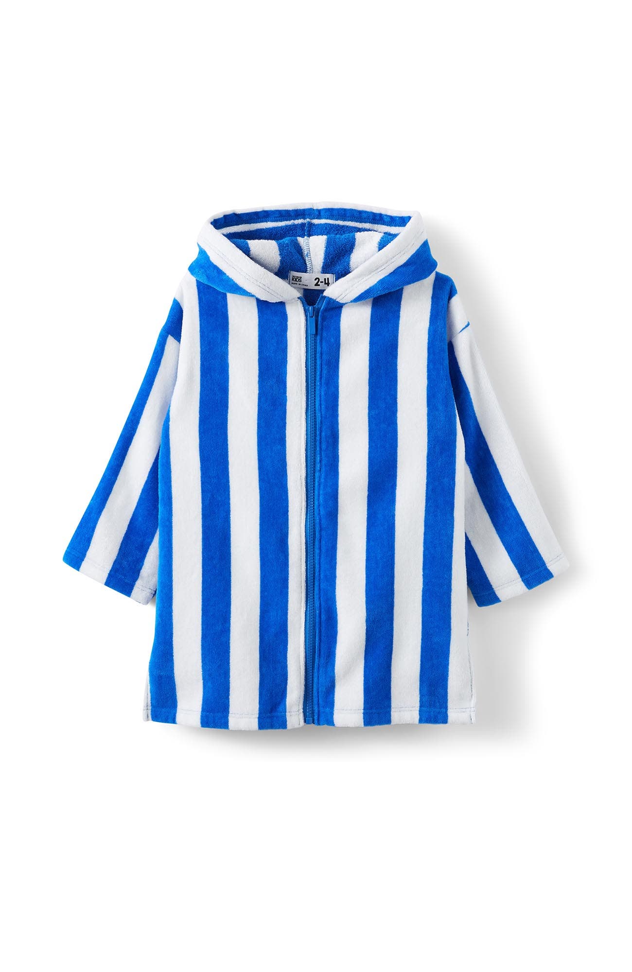 COTTON ON COTTON ON KIDS KID'S KIDS ZIP THRU HOODED TOWEL