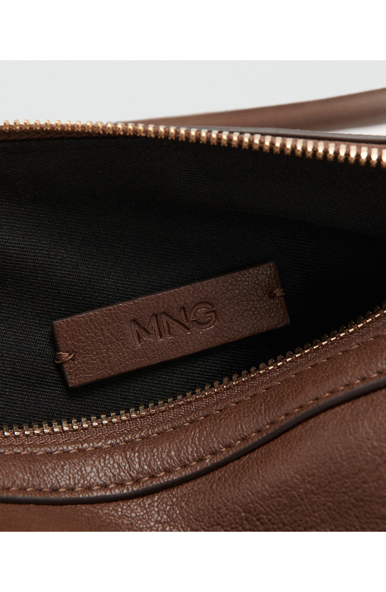 Balboa Faux Leather Shoulder Bag, Alternate, color, BROWN