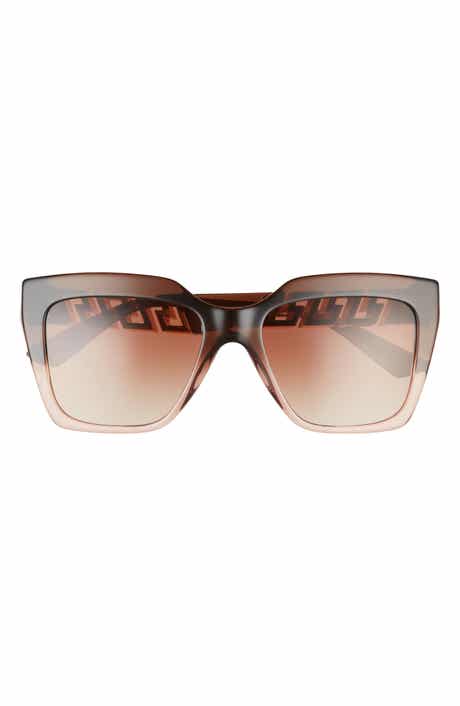 Versace 56mm Gradient Square Sunglasses