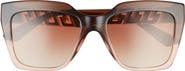 Versace 56mm Gradient Square Sunglasses