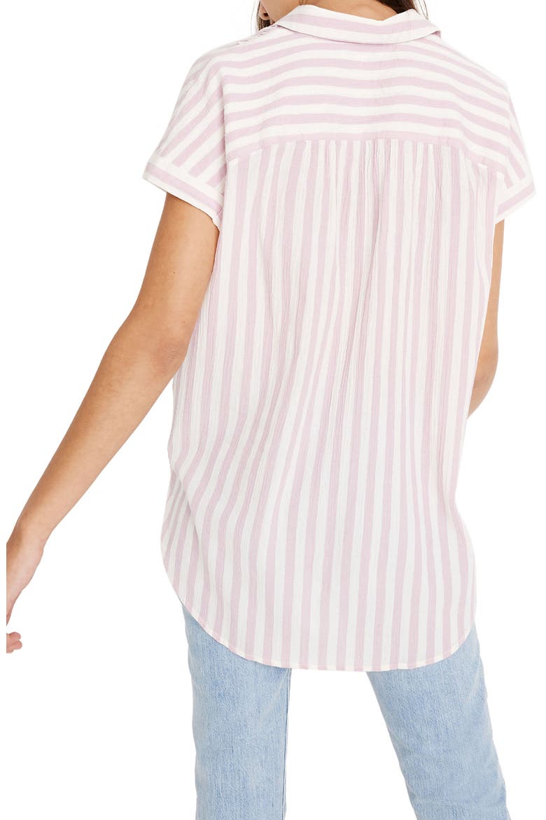Central Lavender Stripe Tunic Shirt, Alternate, color, BAYSIDE STRIPE LAVENDER MIST