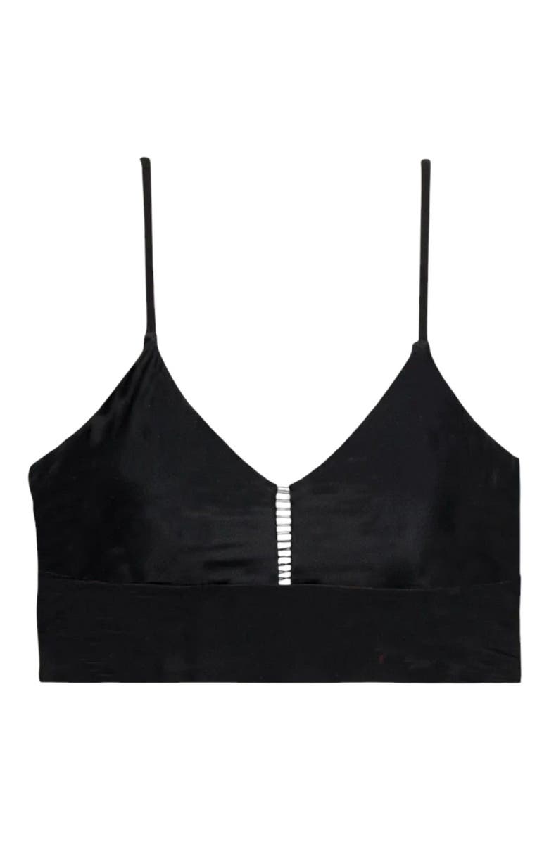 Biliblond Bikini Top Rotem Basic, Alternate, color, Black