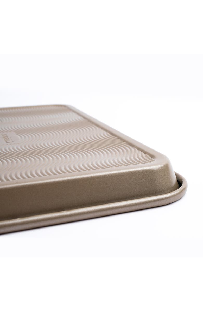 CUISIPRO 17.5 x 11.75-Inch Rectangular Steel Nonstick Baking Sheet Pan, Alternate, color, Brown
