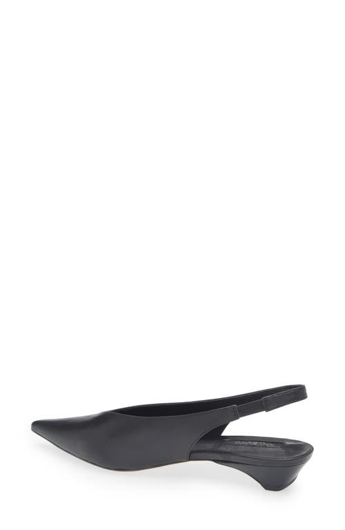 Tony Bianco Esmae Slingback Pump In Black Nappa