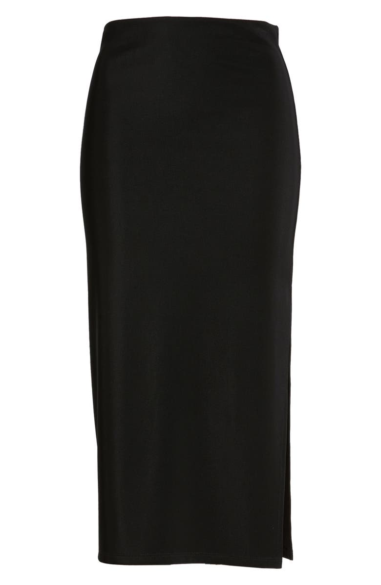 Leith High Side Slit Pencil Skirt, Alternate, color, 