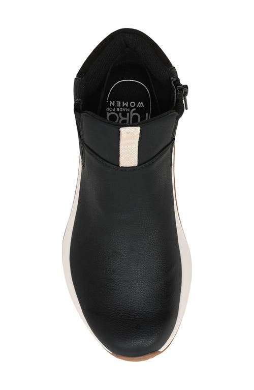 Ryka Rykä Embrace Water Repellent Sneaker Bootie In Black