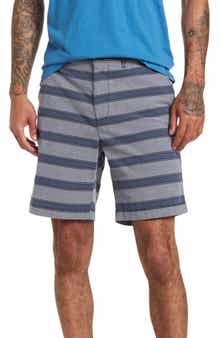 Original Penguin Stripe 8" Chino Shorts