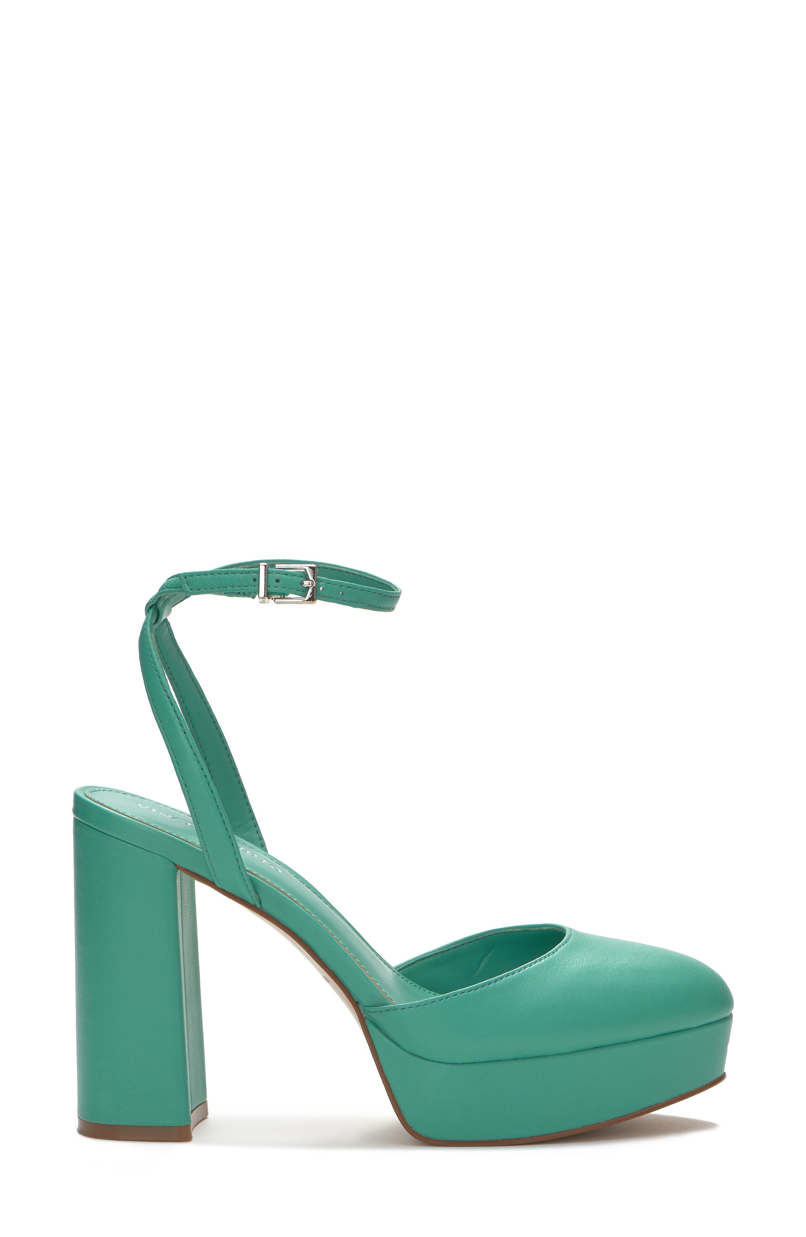 Patrissya Ankle Strap Platform Pump, Alternate, color, OCEAN