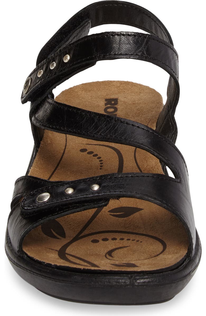 Romika<sup>®</sup> Ibiza 70 Sandal, Alternate, color, Black Leather
