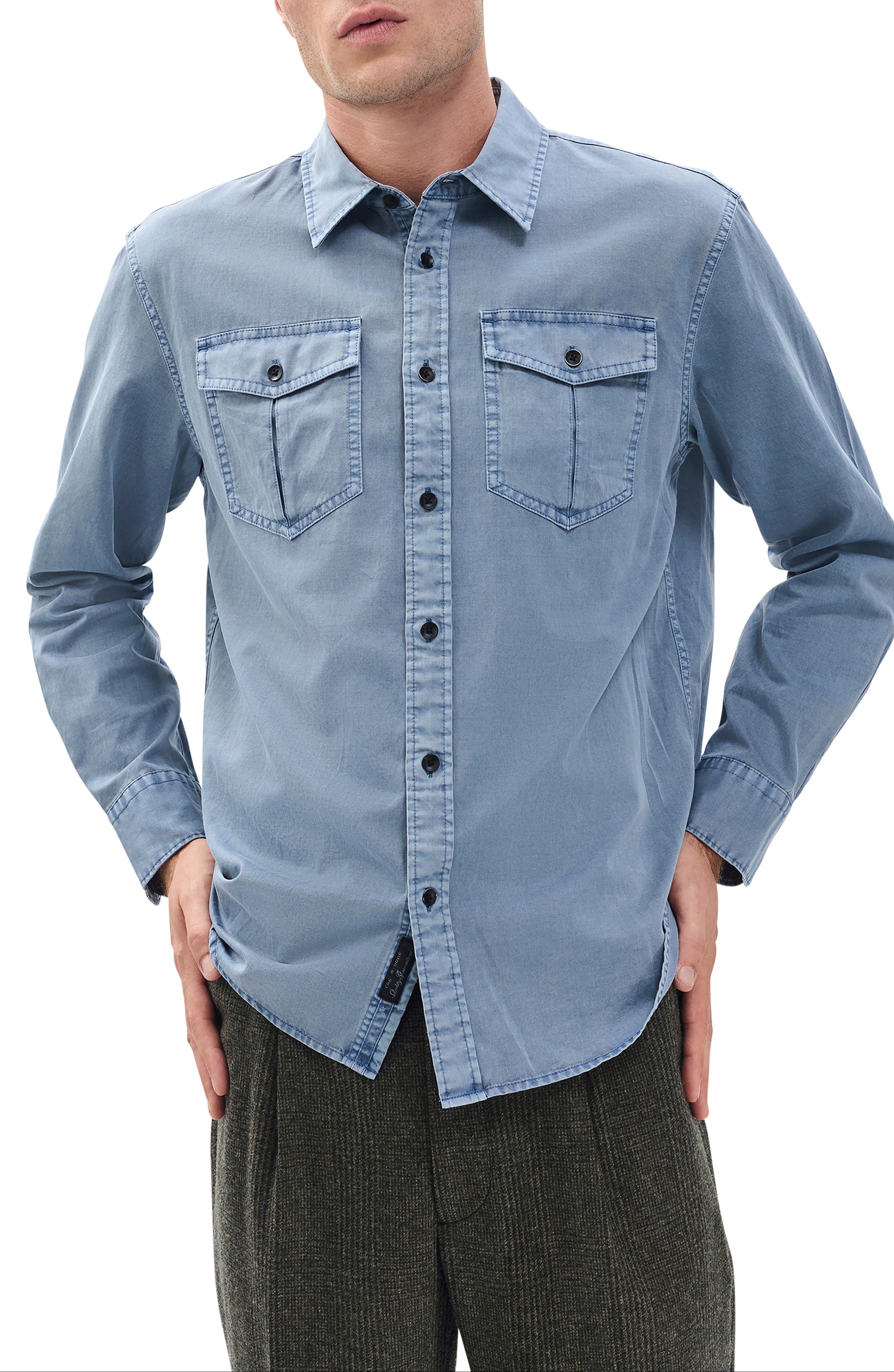 WASHED LIGHT BLUE