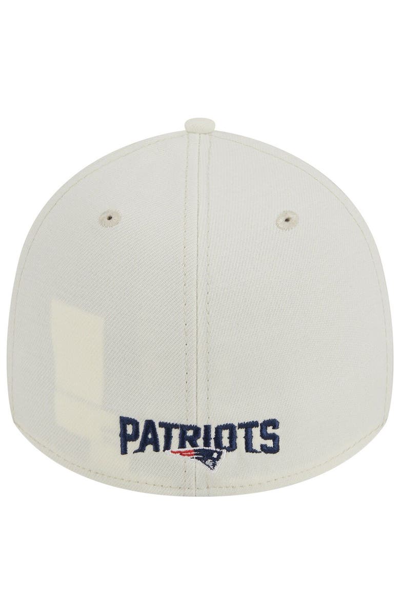 New Era Men's New Era Cream New England Patriots Classic 39THIRTY Flex Hat, Alternate, color, 