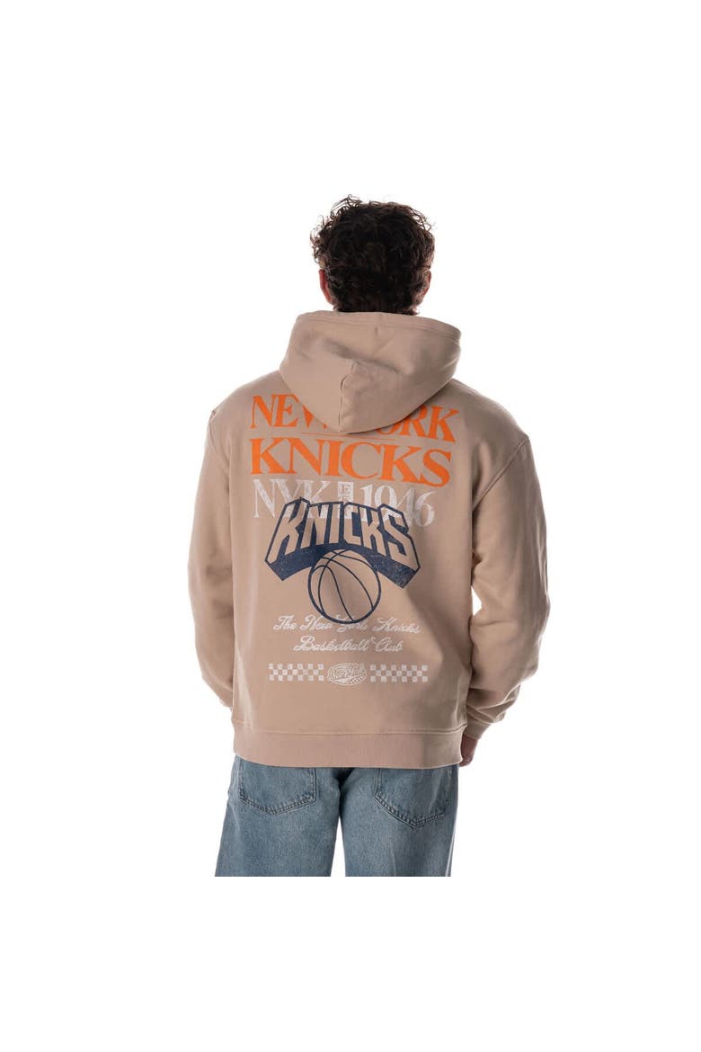 Unisex The Wild Collective  Tan New York Knicks Mantra Premium Hoodie, Alternate, color, Tan