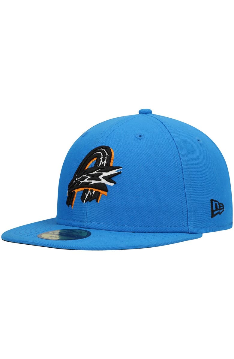 New Era Men's New Era Royal Akron RubberDucks Authentic Collection Team Alternate 59FIFTY Fitted Hat, Main, color, Royal