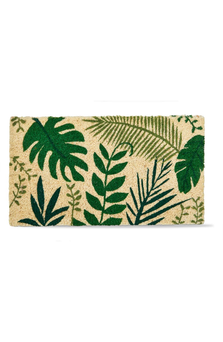 tag Jungle Green Coir Mat Multi Coir Everyday, Main, color, Green