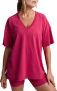 Beyond Yoga SoftKnit Better Than Ever Oversize V-Neck T-Shirt