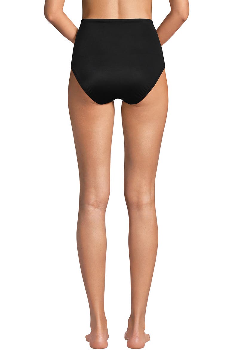 Lands' End Slender Lite Ultra High Rise Bottoms, Alternate, color, Black