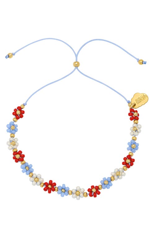 Estella Bartlett Daisy Chain Bracelet In Metallic