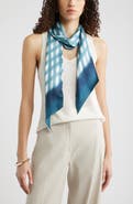 Nordstrom Floral Print Silk Skinny Scarf