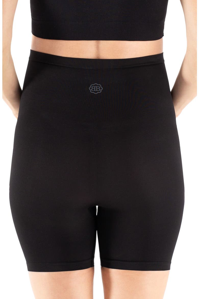 Thighs Disguise® Maternity Support Shorts, Alternate, color, BLACK