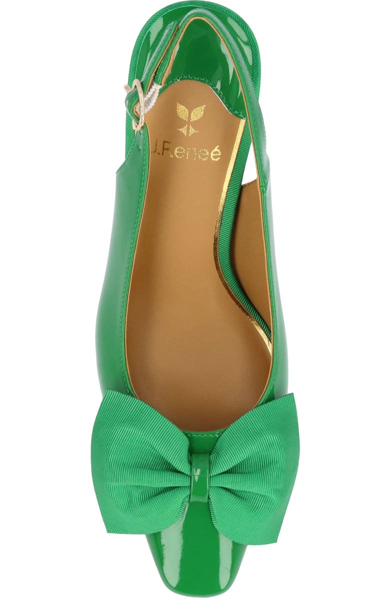 J. Reneé Harlan Slingback Pump, Alternate, color, Green
