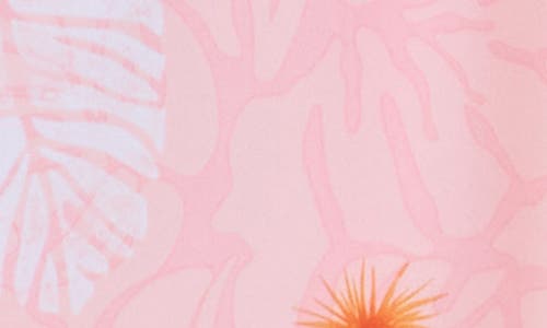 Hurley Phantom Eco Poolside Combo Swim Trunks In Pink