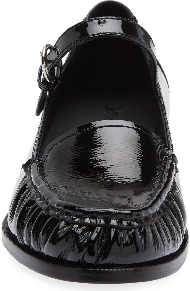 Jeffrey Campbell Lillith Mary Jane Flat, Alternate, color, Black Patent