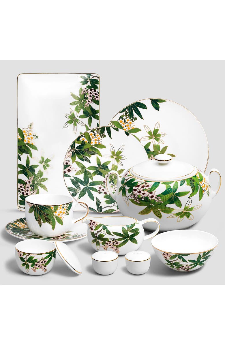 Togas Belize Sugar bowl, Alternate, color, White