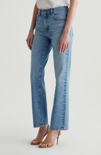 Brinley Mid Rise Classic Straight Leg Jeans