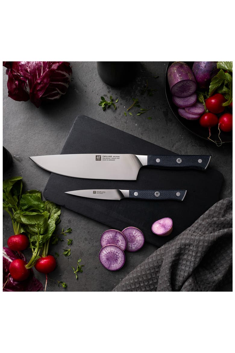 Spectrum 2-Piece Starter Knife Set, Alternate, color, BLACK