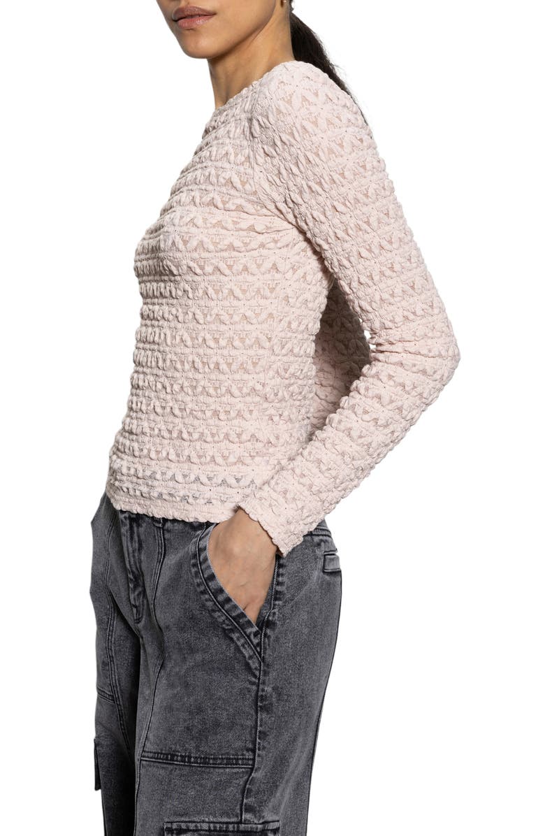 Sanctuary Texture Boat Neck Top, Alternate, color,