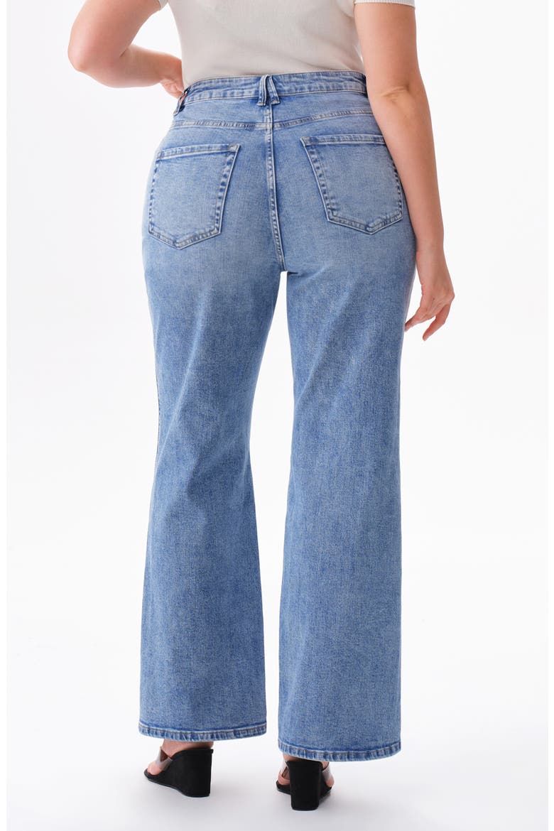 High Waist Bootcut Jeans, Alternate, color, LIGHT BLUE