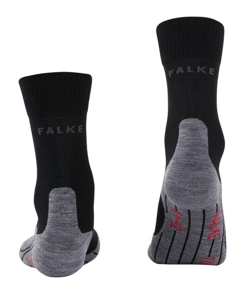 Falke Tk5 Wander Trekking Socks In Black