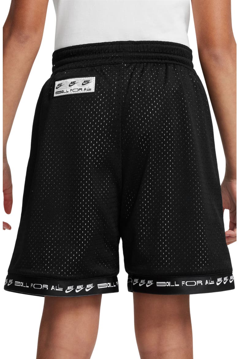 Kids' Culture of Basketball Dri-FIT Reversible Shorts, Alternate, color, BLACK/ WHITE/ OPTI YELLOW
