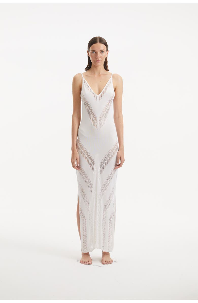 Moeva Mimi Cover Up Dress Resortwear, Main, color, White