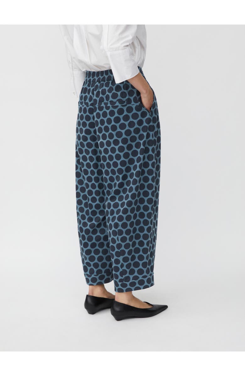 Masai Copenhagen Cropped Velvet Wide Leg Pants, Alternate, color, Navy Blazer