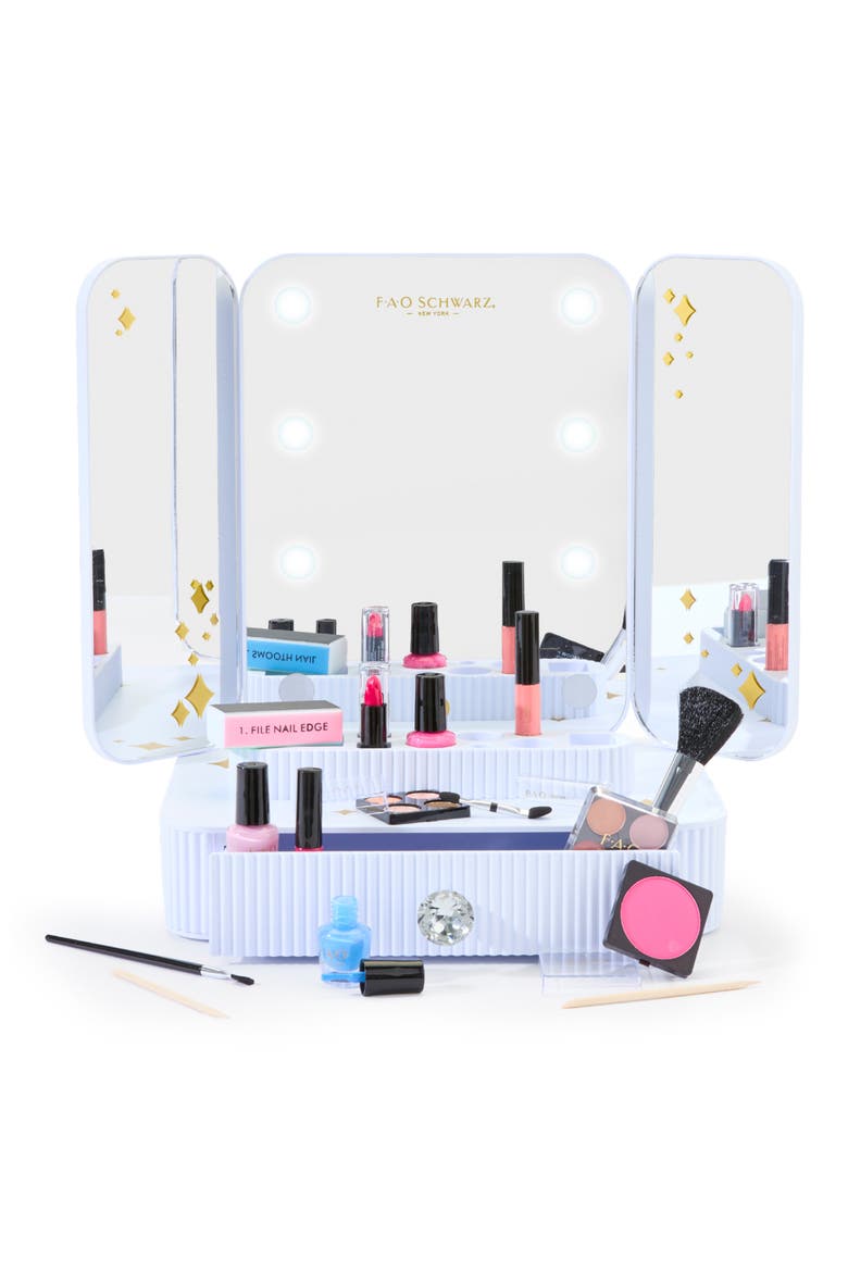 Vanity Makeup Studio Toy, Alternate, color, MULTI