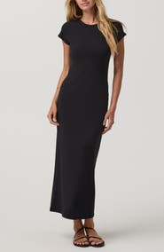 Vuori Ribbed T-Shirt Maxi Dress