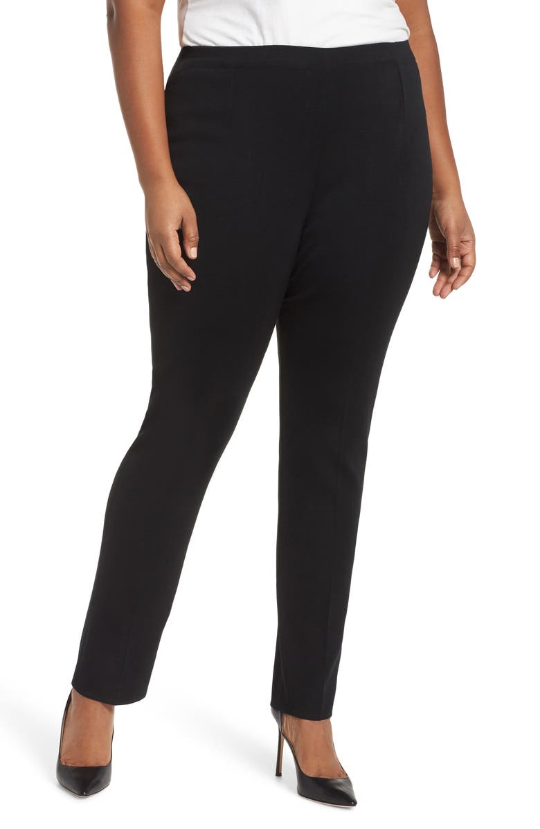 Ming Wang Slim Leg Pants, Main, color, 