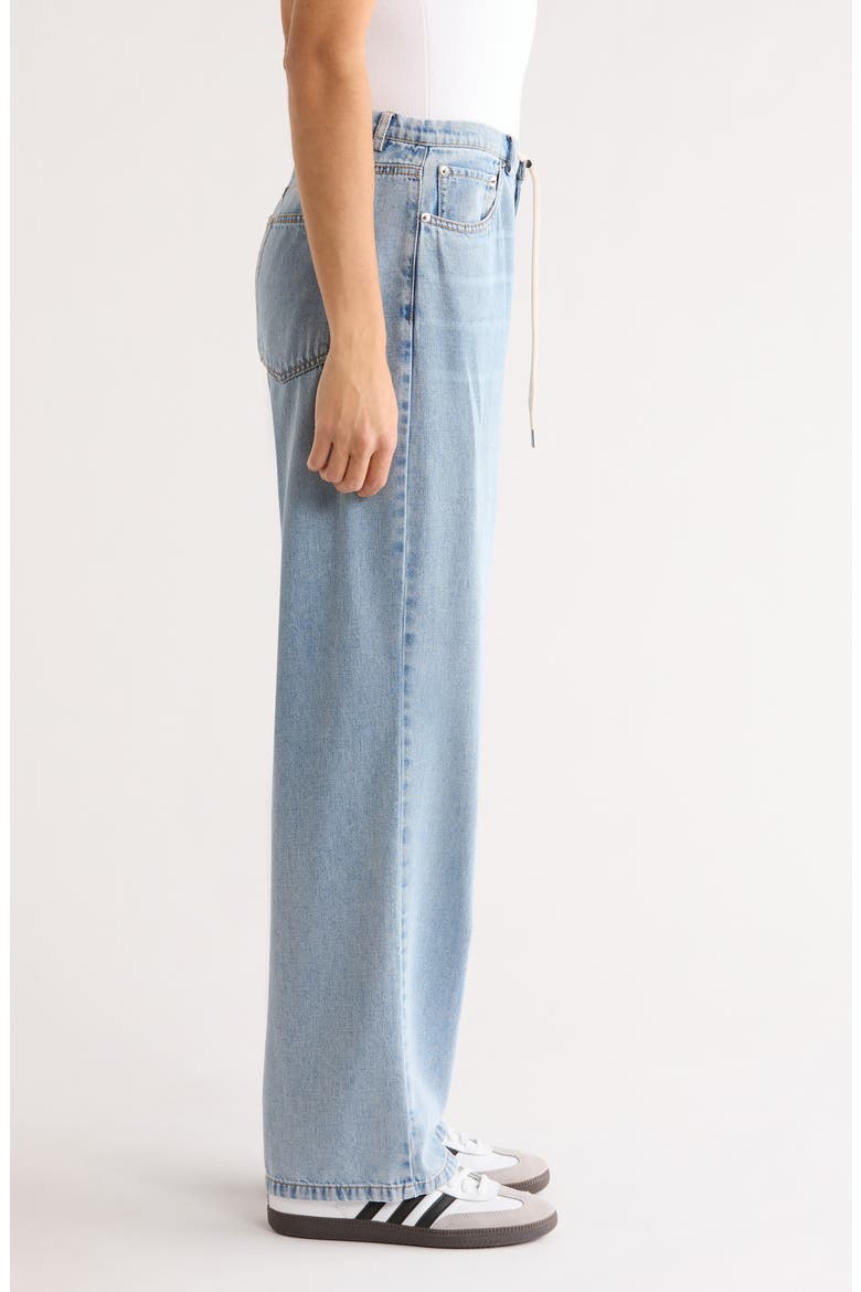 Normandie Straight Leg Jeans, Alternate, color, SUNKISSED BLUE