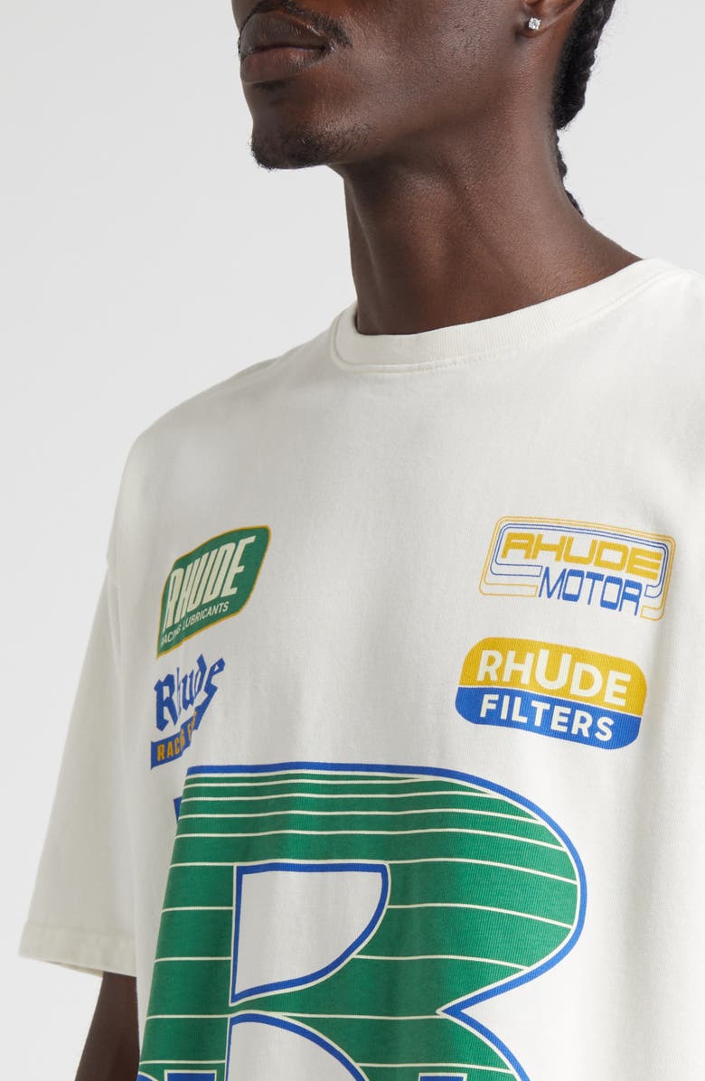 Rhude Roadway Racing Graphic T-Shirt, Alternate, color, 
