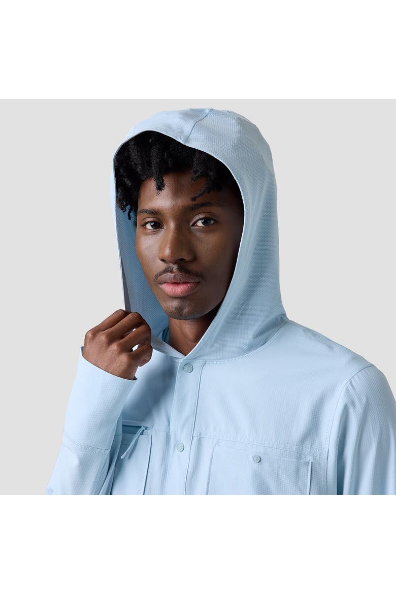Hybrid Tahoe Sun Hoodie - Men's, Alternate, color, Skyride