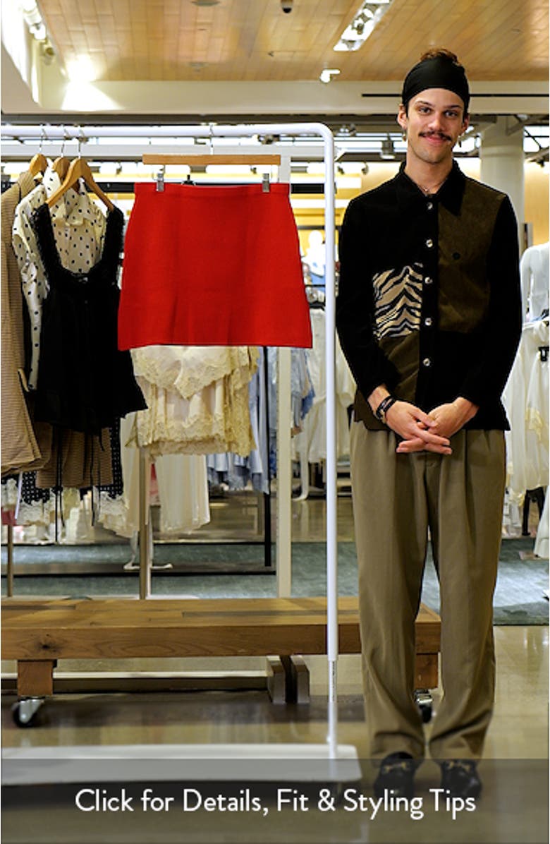 Knit Miniskirt, sales video thumbnail