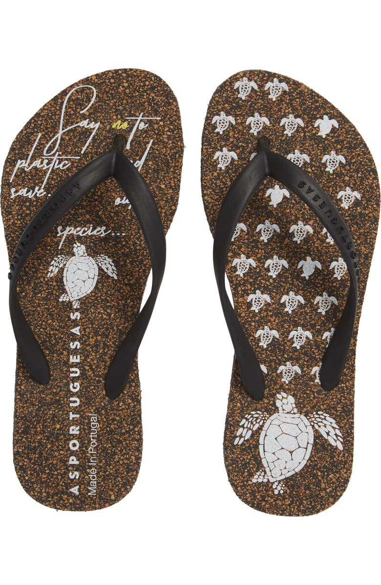 Asportuguesas by Fly London Turtle Flip Flop, Main, color,