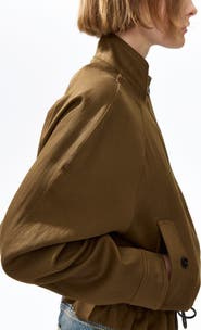 H&M Oversized linen-blend jacket