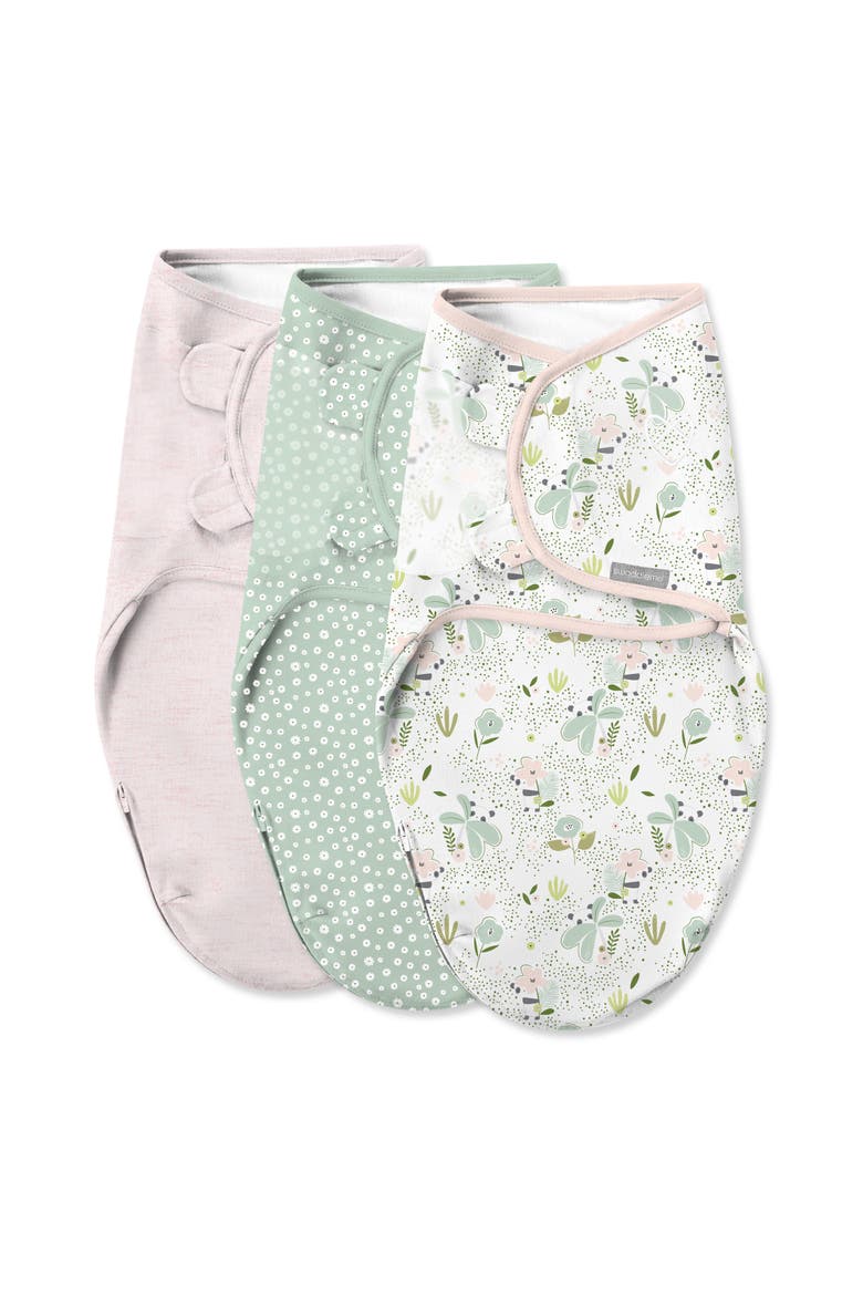 SwaddleMe by Ingenuity Easy Change Baby Swaddle, Main, color, PINK