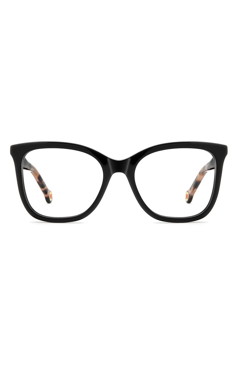 Carolina Herrera 52mm Round Optical Glasses, Main, color, 