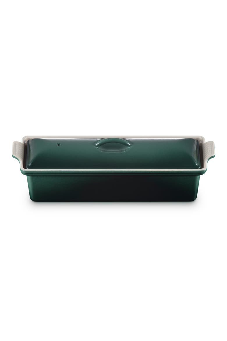 1.5-Quart Enameled Cast Iron Pate Terrine, Alternate, color, ARTICHAUT