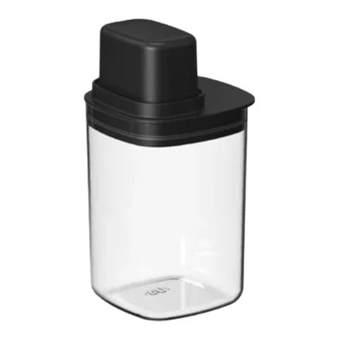 4 Cup Clear Airtight Food Storage Container with Measuring Cup